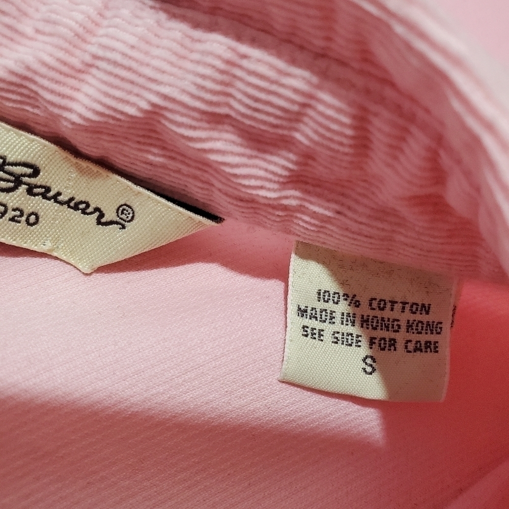 Eddie Bauer Light Pasetel Spring Long Sleeve Corduroy Button Up Top - Picture 3 of 6